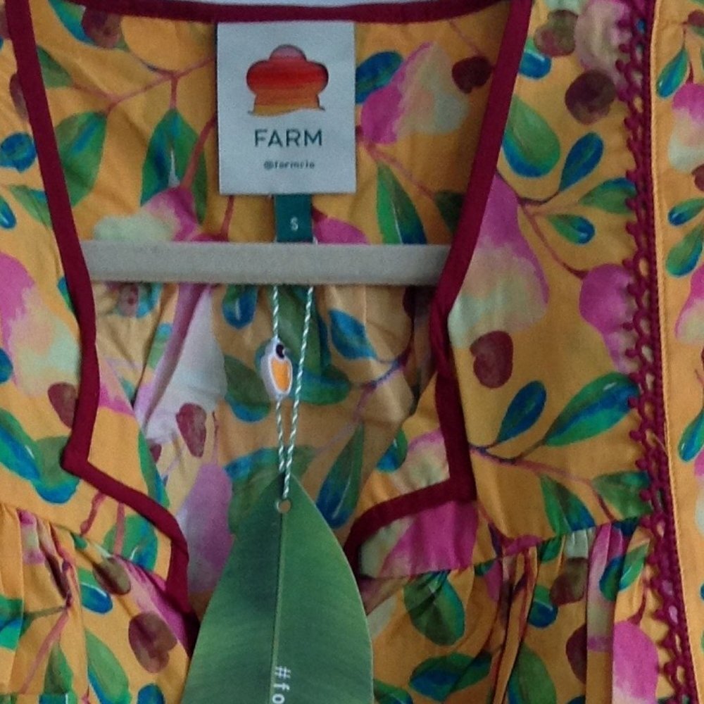FARM Rio Mini Cashew Blouse - Picture 12 of 13